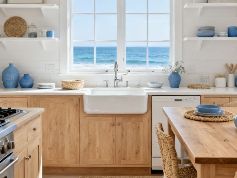 coastal style kitchen